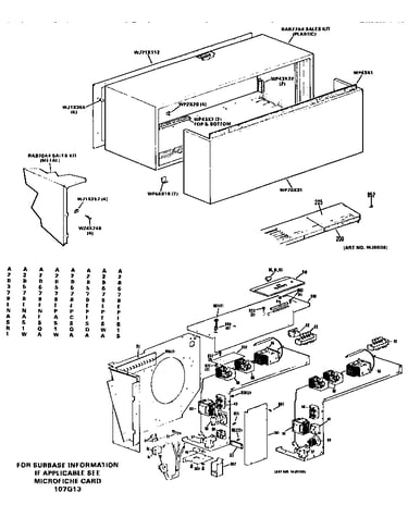 Cabinet and thermostat