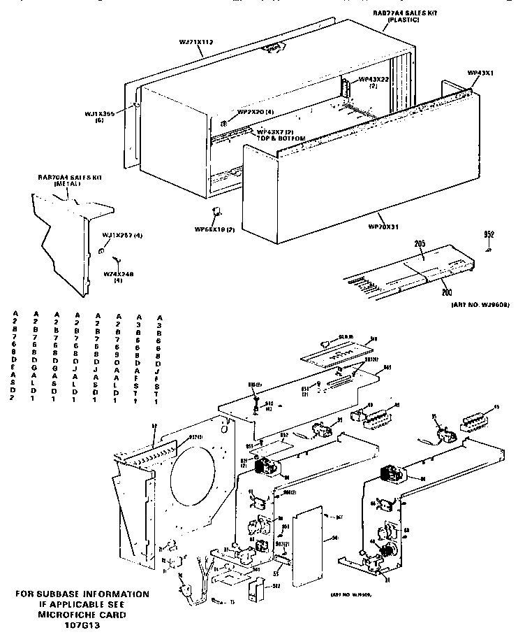 Cabinet/controls