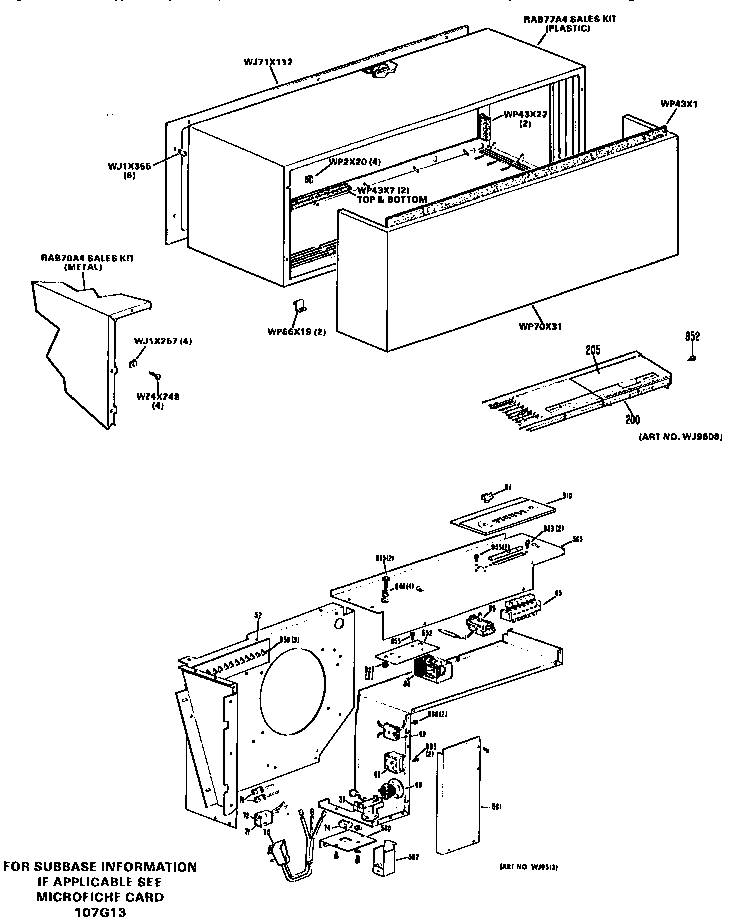 Cabinet/controls