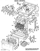 Main body/cooktop/controls