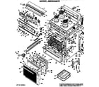 GE JB500G*D3 replacement parts diagram