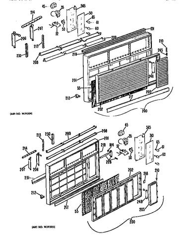 Grille assembly