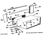 GE AJH10D3W1 cabinet diagram
