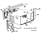 GE AD923DTX1 cabinet diagram