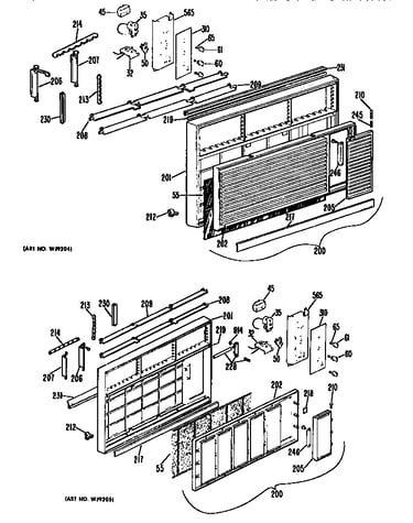 Grille assembly