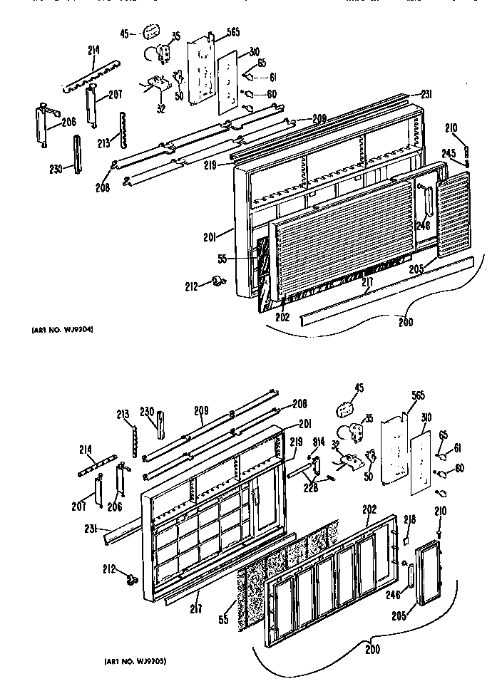Grille assembly