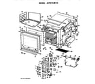 GE JHP67G*D3 upper oven diagram