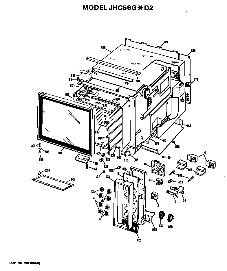 Upper oven