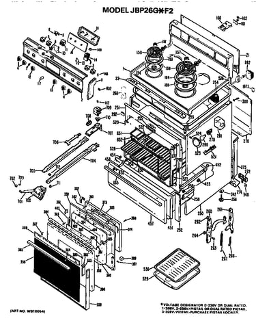Main body/cooktop/controls