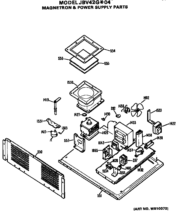 Magnetron/power supply