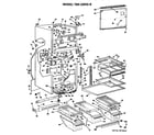GE TBX22RGB cabinet parts diagram