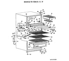 GE TB15SGD cabinet parts diagram