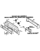 Backsplash for wwa5411gal, wwa5412gal and wwa5600gal