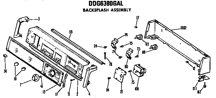 BACKSPLASH DDG6380GAL