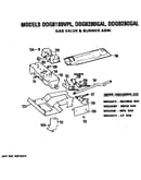 Gas valve and burner assembly