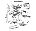 GE TBX18LGB cabinet parts diagram