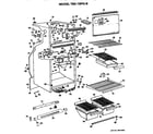 GE TBX18PGB cabinet parts diagram