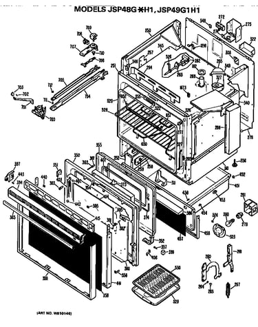 Main body/door