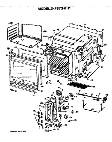 Upper oven