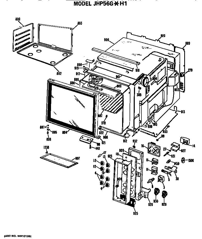 Upper oven