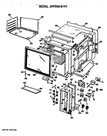 Upper oven