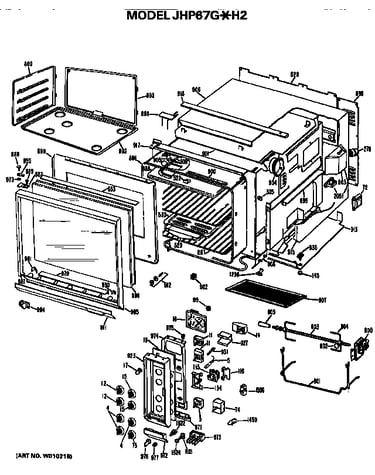 Upper oven
