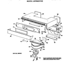 GE JHP56G*H2 blower assembly diagram