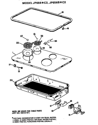 Cooktop assembly