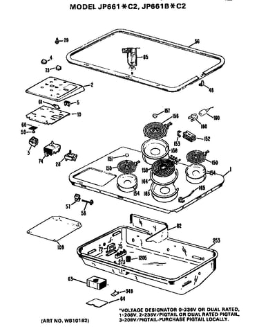 Cooktop assembly
