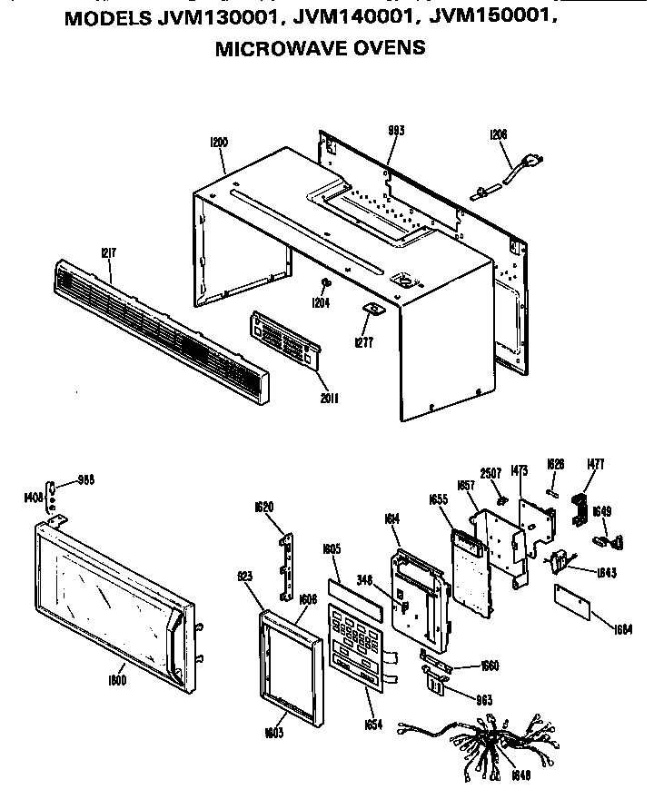 Controls and cabinet