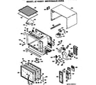 GE JE143501 microwave oven diagram