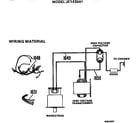 GE JE143501 wiring material diagram