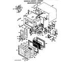 GE JE64001 microwave oven diagram