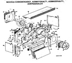 GE A3B508DXASQ1 replacement parts diagram