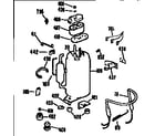GE A4B568DCASQ1 compressor diagram