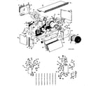 GE A3B568EVCSQ1 replacement parts/compressor diagram