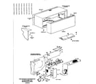 GE A2B769DGASD2 control box/cabinet diagram