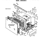 GE JKS26G*H1 lower oven diagram