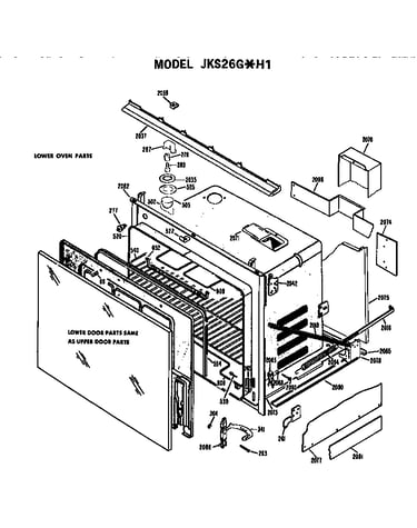 Lower oven