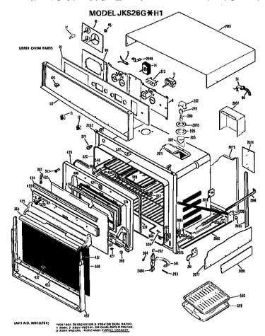 Upper oven