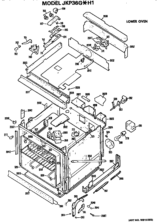 Lower oven