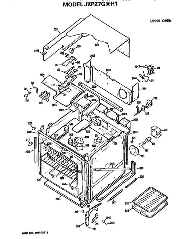Upper oven