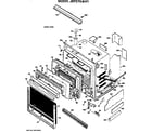 GE JKP27G*H1 lower oven diagram