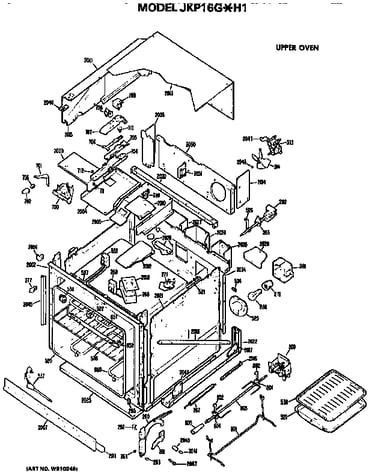 Upper oven