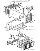 Cabinet and grille assembly