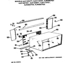 GE AJH06A74A cabinet diagram