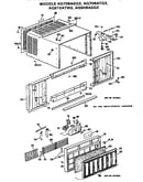 Cabinet and grille assembly