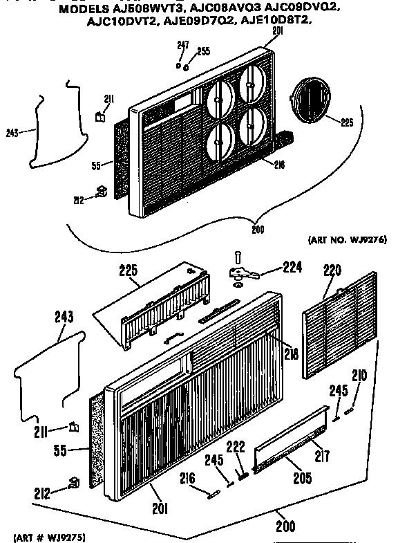 Grille assembly