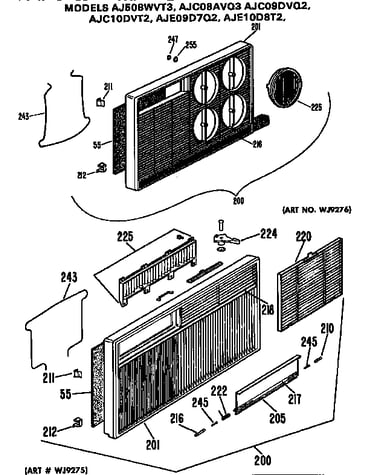 Grille assembly