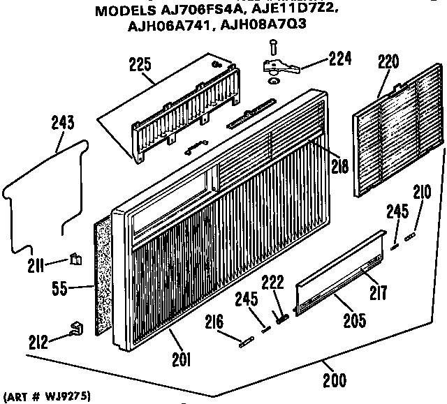 Grille assembly